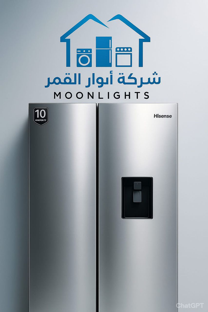 ثلاجة Hisense بابين